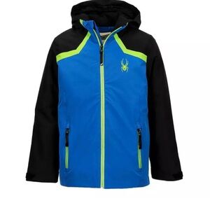 Spyder Boys Flyte Jacket, Ski / Snowboard Winter Jacket, Size L (14/16 Boys)